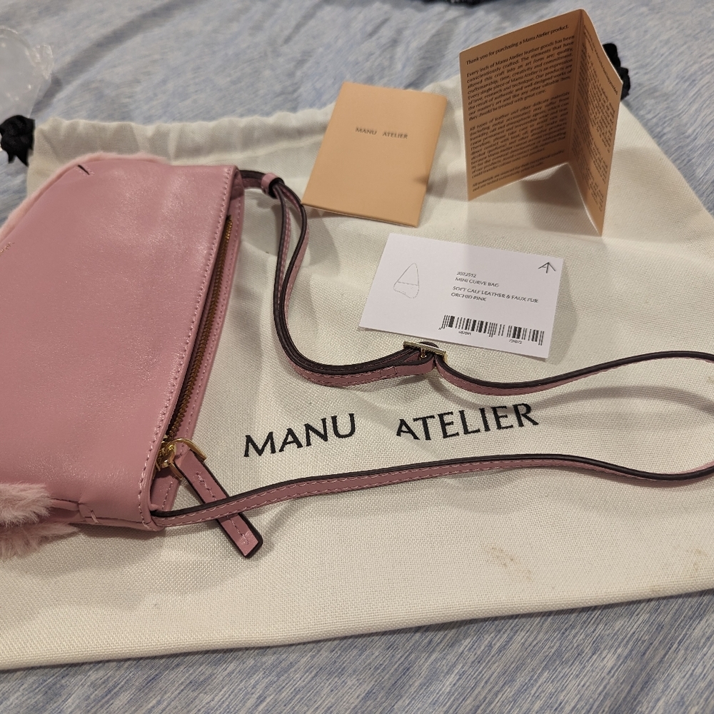 Manu Atelier pink mini curve